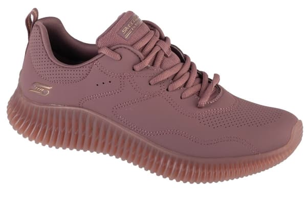Skechers Bobs Geo - How Marvelous 117422-MVE, Kvinde, Sneakers, rød