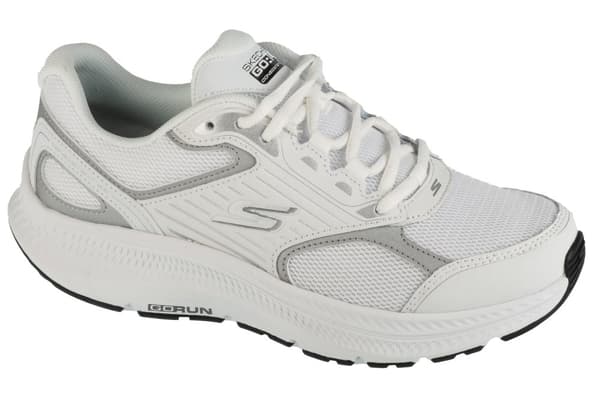 Skechers Go Run Consistent 2.0 - Advantage 128606-WSL, Kvinde, Løbesko, hvid