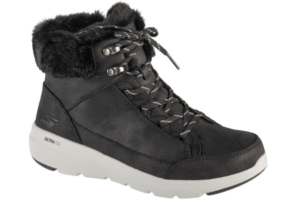 Skechers On-The-GO Glacial Ultra - Cozyly 144178-BLK, Kvinde, Vinterstøvler, sort