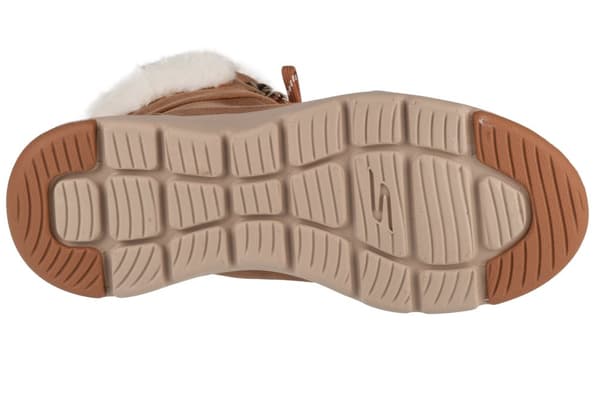 Skechers On-The-GO Glacial Ultra - Cozyly 144178-CSNT, Kvinde, Vinterstøvler, brun
