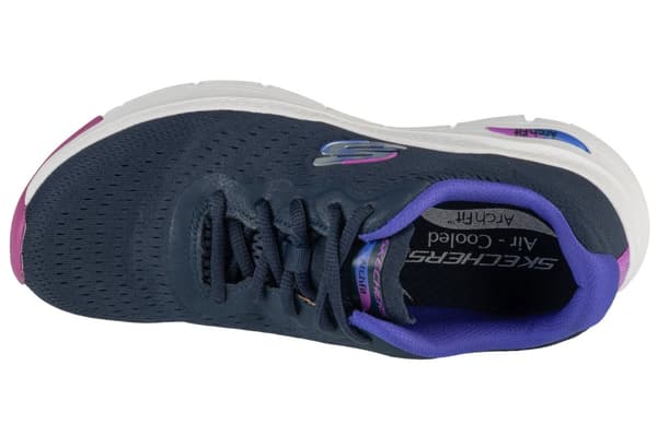 Skechers Arch Fit-Infinity Cool 149722-NVPR, Kvinna, Sneakers, marinblå