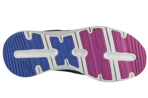 Skechers Arch Fit-Infinity Cool 149722-NVPR, Kvinna, Sneakers, marinblå