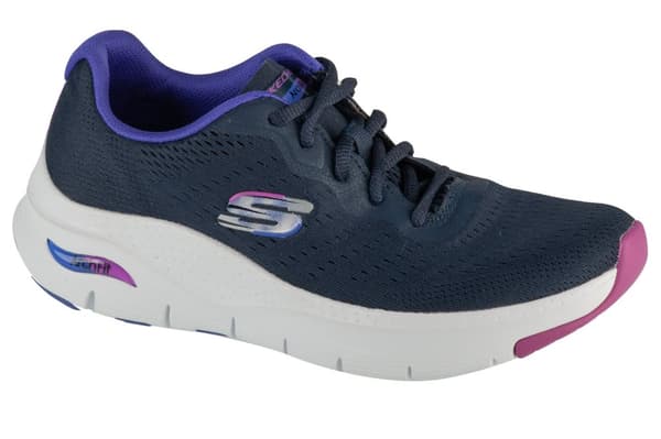 Skechers Arch Fit-Infinity Cool 149722-NVPR, Kvinna, Sneakers, marinblå Navy 37