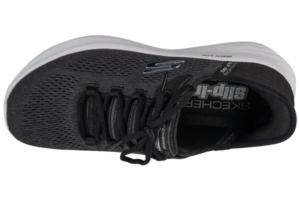 Skechers Slip-Ins: Skech-Lite Pro - Natural Beauty 150012-BKW, Kvinde, Sneakers, sort