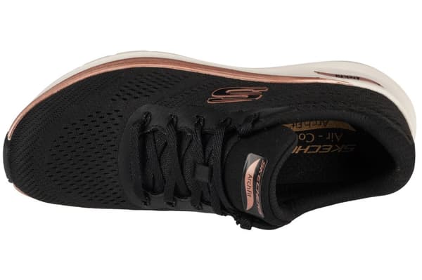 Skechers Arch Fit 2.0 - Glow The Distance 150067-BKRG, Kvinna, Squashskor, svart
