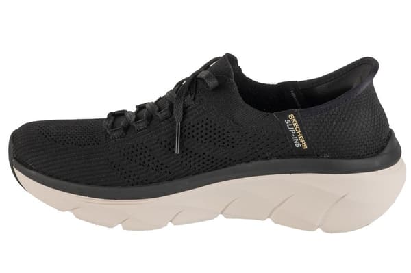 Skechers Slip-Ins: D'lux Walker 2.0 - Thrill Movement 150105-BKTN, Kvinna, Sneakers, svart