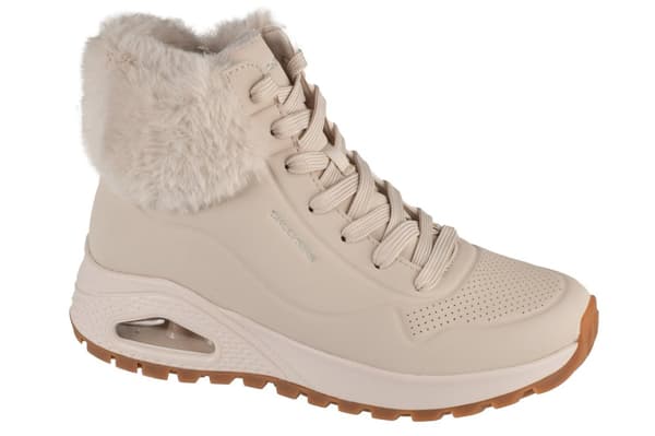 Skechers Uno Rugged - Fall Air 167274-OFWT, Kvinde, Vinterstøvler, beige