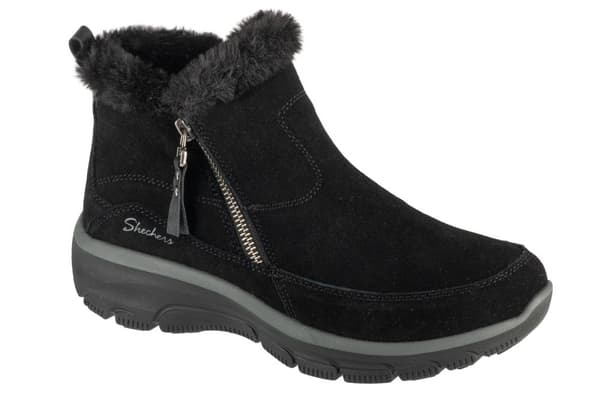 Skechers Easy Going - Cool Zip! 167862-BLK, Kvinna, Vinterkängor, svart