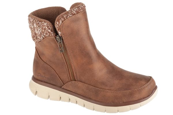 Skechers Synergy - Lovely Collab 167941-BRN, Kvinde, Vinterstøvler, brun