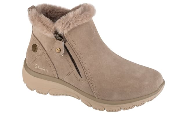 Skechers Easy Going - High Zip 2 168042-TPE, Kvinna, Vinterkängor, beige