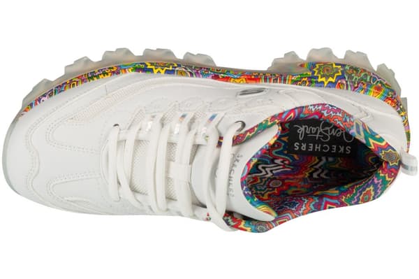 Skechers Jen Stark: Hi-Ryze - Deco Drip 177958-WMLT, Kvinde, Sneakers, hvid