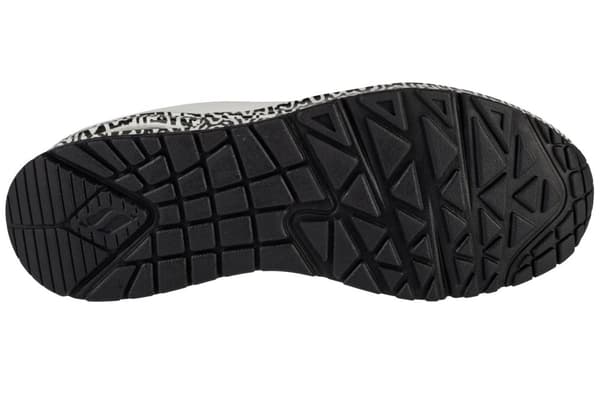 Skechers Uno - Mini Drip 177959-WBK, Kvinna, Sneakers, vit