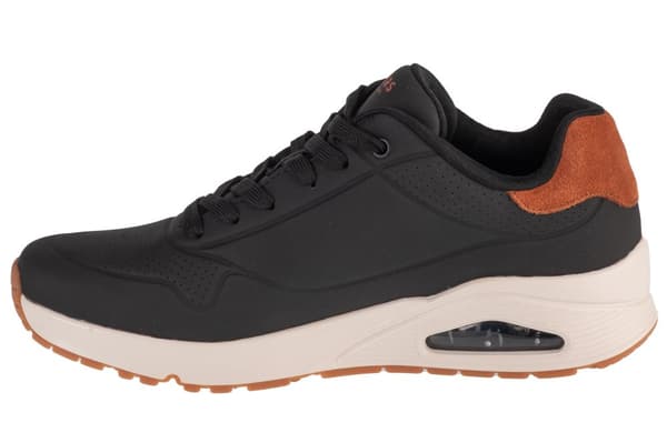 Skechers Uno - Suited On Air 183004-BLK, Man, Sneakers, svart