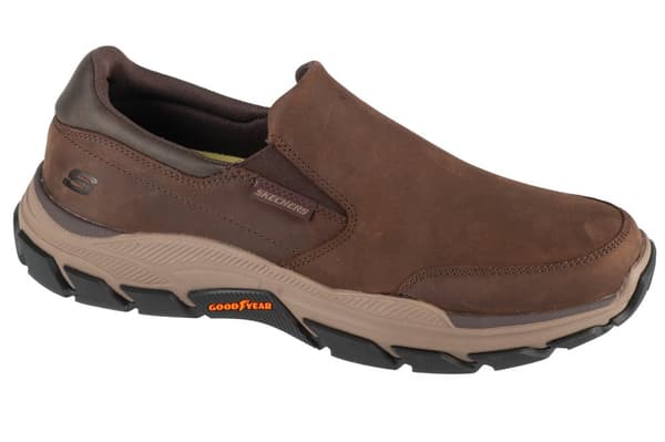 Skechers Respected - Calum 204480-COC, Man, Halva skor, brun