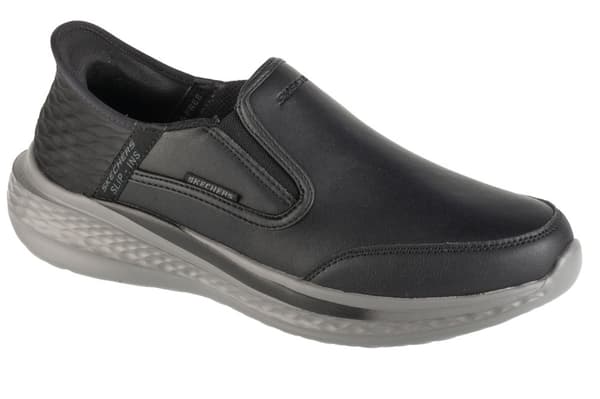 Skechers Slip-Ins: Slade 205237-BLK, Man, Sneakers, svart