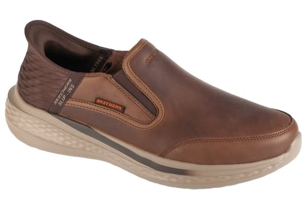 Skechers Slip-Ins: Slade 205237-CDB, Man, Sneakers, brun Brown 43