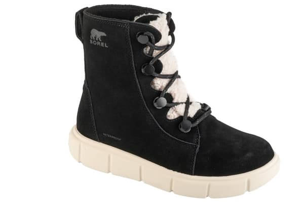 Sorel Explorer III Joan Cozy WP 2077981010, Kvinde, Vinterstøvler, sort
