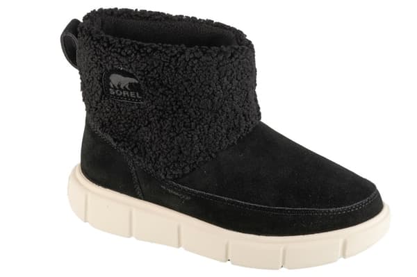 Sorel Explorer III Slip-on Cozy WP 2079341010, Kvinna, Vinterkängor, svart