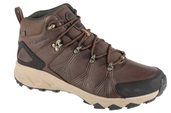 Columbia Peakfreak II Mid Outdry Leather 2100701231, Man, Träningsskor, brun