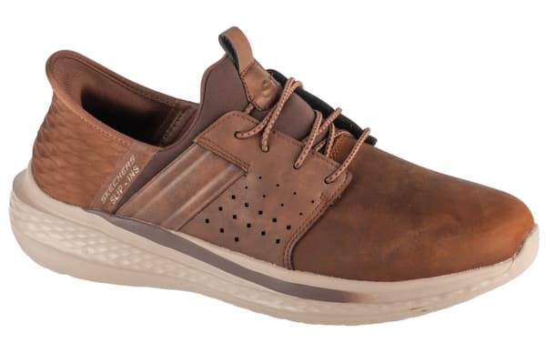 Skechers Slip-Ins: Slade - Zachary 210828-CDB, Mand, Sneakers, brun