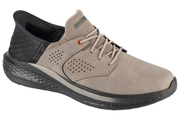 Skechers Slip-Ins: Slade - Macklin 210890-CMNT, Man, Sneakers, grå Grey 44