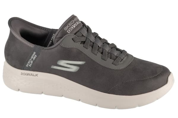 Skechers Slip-Ins: GO Walk Flex - Smooth Motion 216326-GRY, Mand, Sneakers, grå