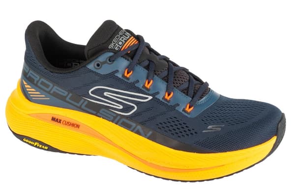 Skechers Max Cushioning Propulsion 220509-NVOR, Mand, Løbesko, marine blå