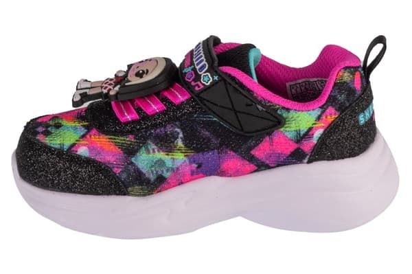 Skechers Snuggle Sneaks - Skech Squad 302214N-BKMT, för Tjej, Sneakers, svart