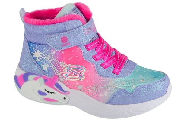 Skechers Unicorn Dreams - Magical Cove 303057L-LVHP, til Pige, Vinterstøvler, lilla