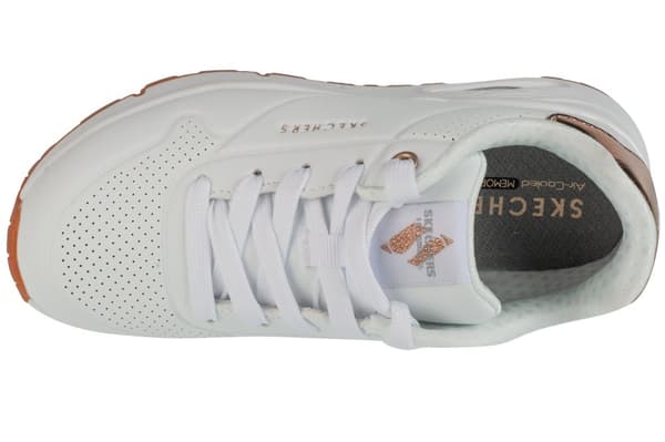 Skechers Uno Gen1 - Shimmer Away 310545L-WHT, för Tjej, Sneakers, vit