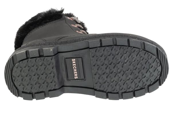 Skechers Street Glitz 310952L-BLK, för Tjej, Vinterkängor, svart
