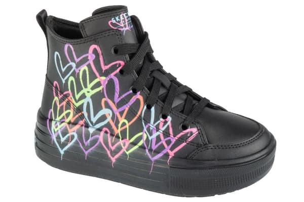 Skechers Hyperlift - Love Daz 314075L-BKMT, för Tjej, Plimsolls, svart