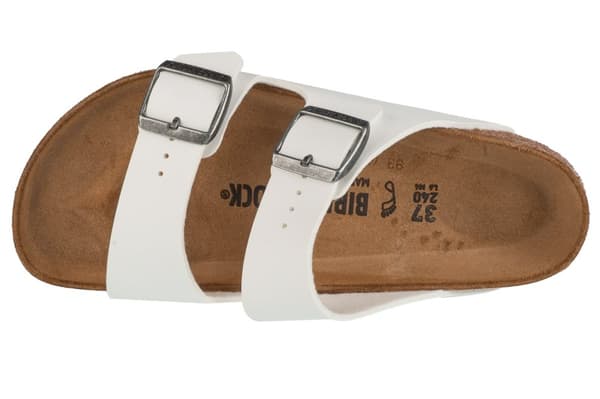 Birkenstock Arizona BF 552681, Unisex, Slides, hvid