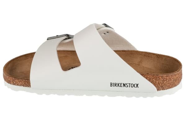 Birkenstock Arizona BF 552681, Unisex, Tofflor, vit