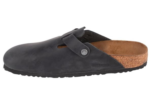 Birkenstock Boston LEOI 59463, Unisex, Slides, sort