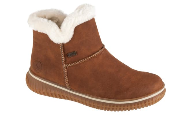 Rieker Booties 74260-25, Kvinde, Vinterstøvler, brun