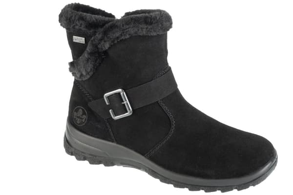 Rieker Booties L7179-00, Kvinna, Vinterkängor, svart