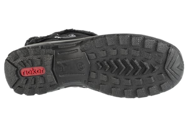 Rieker Booties L7179-00, Kvinna, Vinterkängor, svart