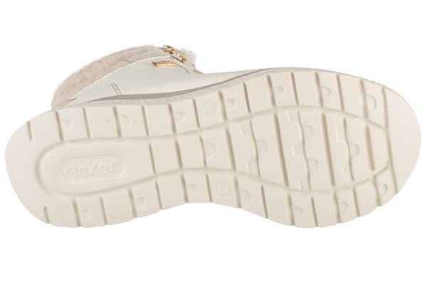 Rieker Booties M6010-80, Kvinna, Vinterkängor, vit
