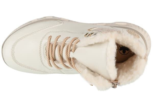 Rieker Booties M6010-80, Kvinna, Vinterkängor, vit