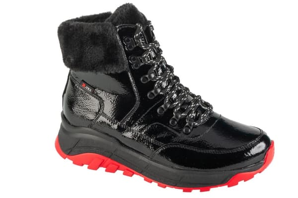 Rieker Booties W0063-01, Kvinna, Vinterkängor, svart