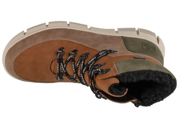 Rieker Boots X3404-90, Kvinde, Vandrestøvler, brun