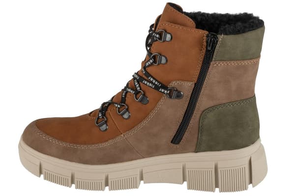 Rieker Boots X3404-90, Kvinde, Vandrestøvler, brun