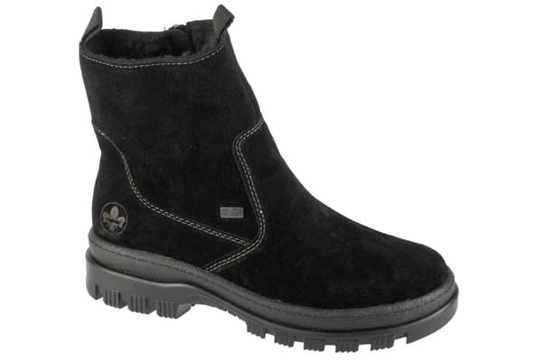 Rieker Booties X8250-00, Kvinde, Vinterstøvler, sort