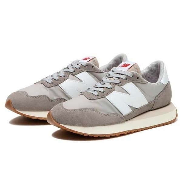 Løbesko til voksne New Balance 237V Lysegrå