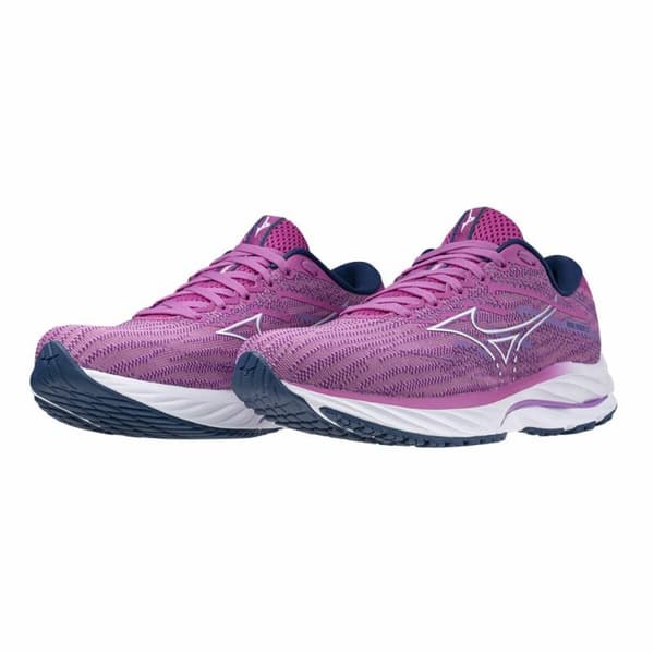 Sportssneakers til damer Mizuno Wave Rider 27 Lyserød