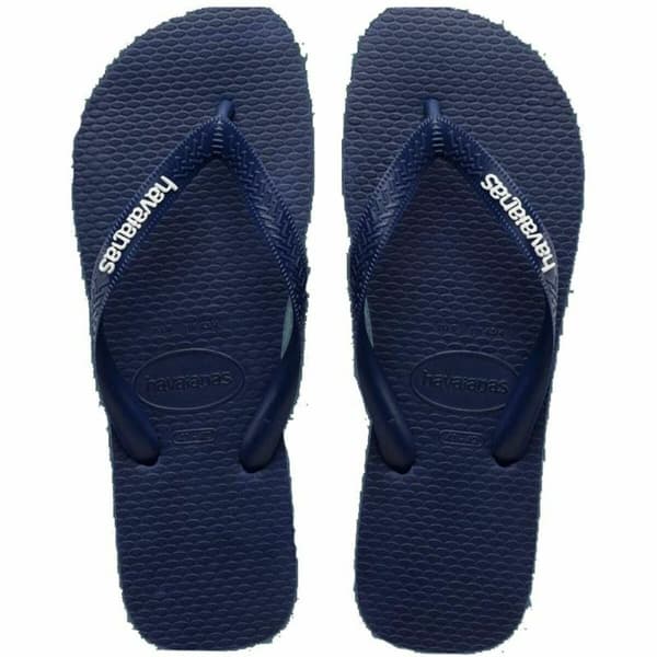 Strandtofflor för män Havaianas Logo Blå