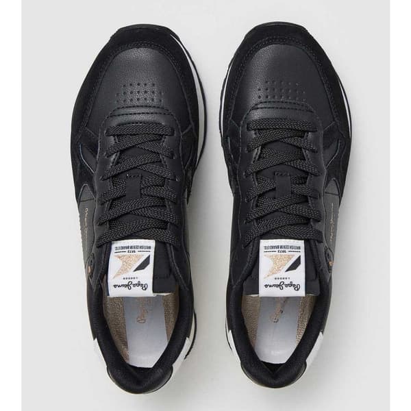 Pepe Jeans Brit Sun Skor Svart EU 39 Kvinna