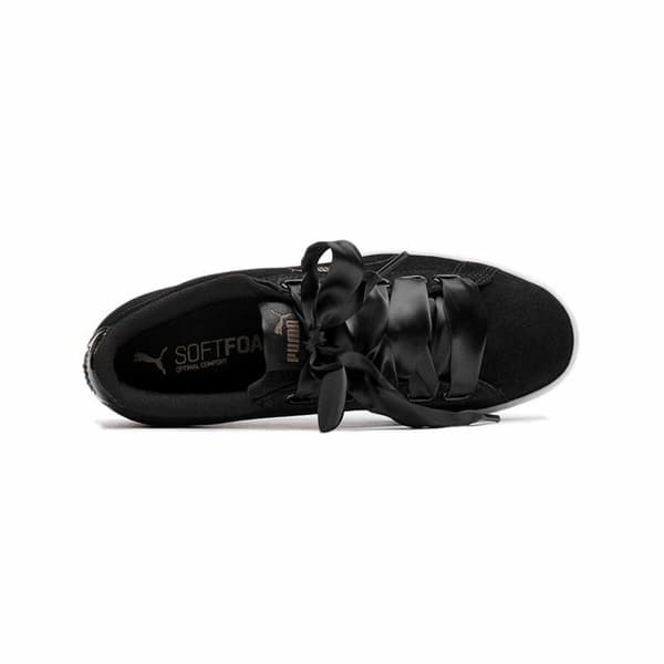 Gymnastiksko, Dam Puma Vikky Ribbon SD Svart - 38