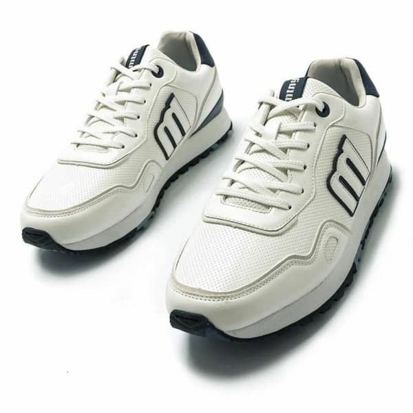 Sportskor Casual Herr Mustang Attitude Quart Vit - 45
